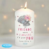 Personalised Me to You Bear I'd Pick You Pillar Candle Extra Image 1 Preview